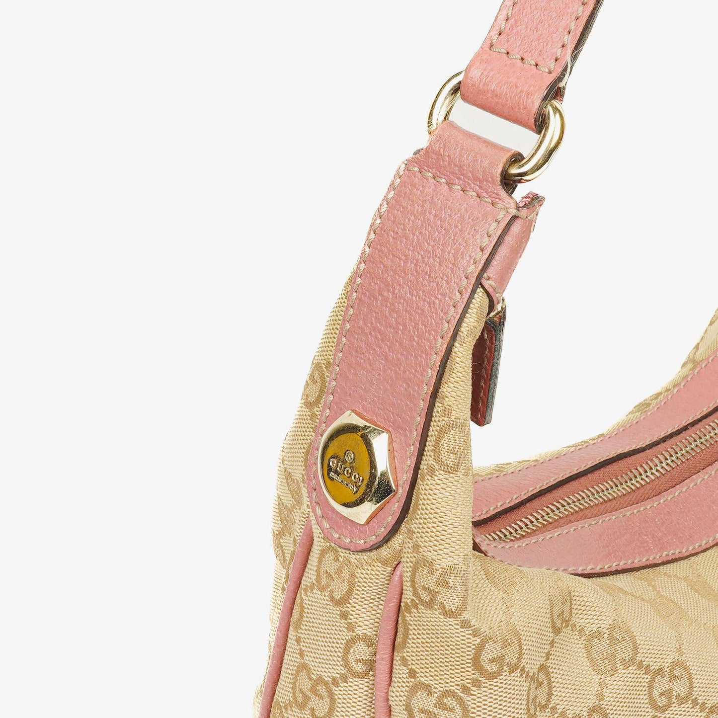 Gucci Monogram Charmy Hobo Tasche