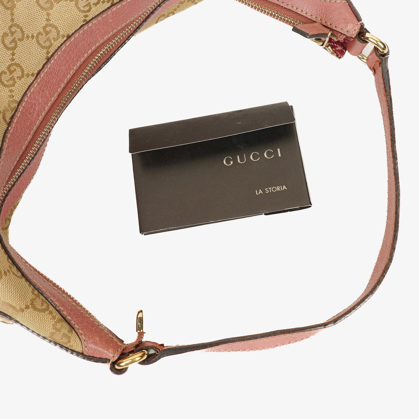Gucci Monogram Charmy Hobo Tasche