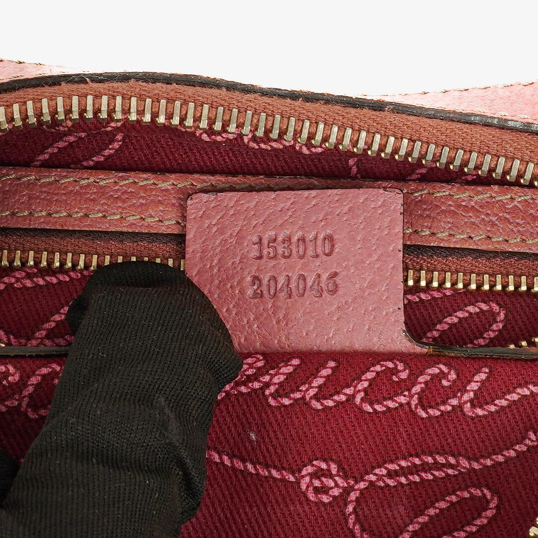 Gucci Monogram Charmy Hobo Tasche