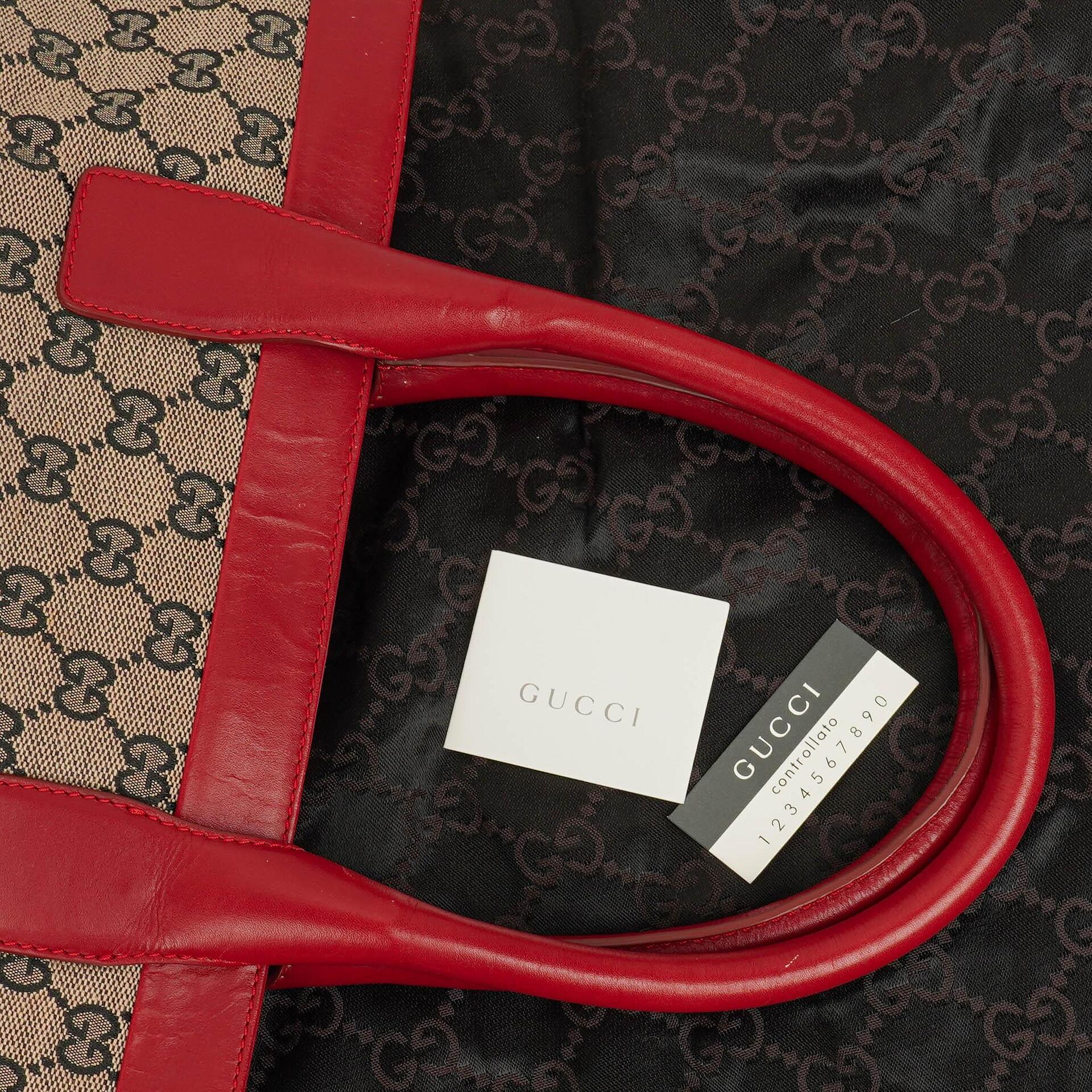 Gucci GG Monogramm Canvas Tote Bag