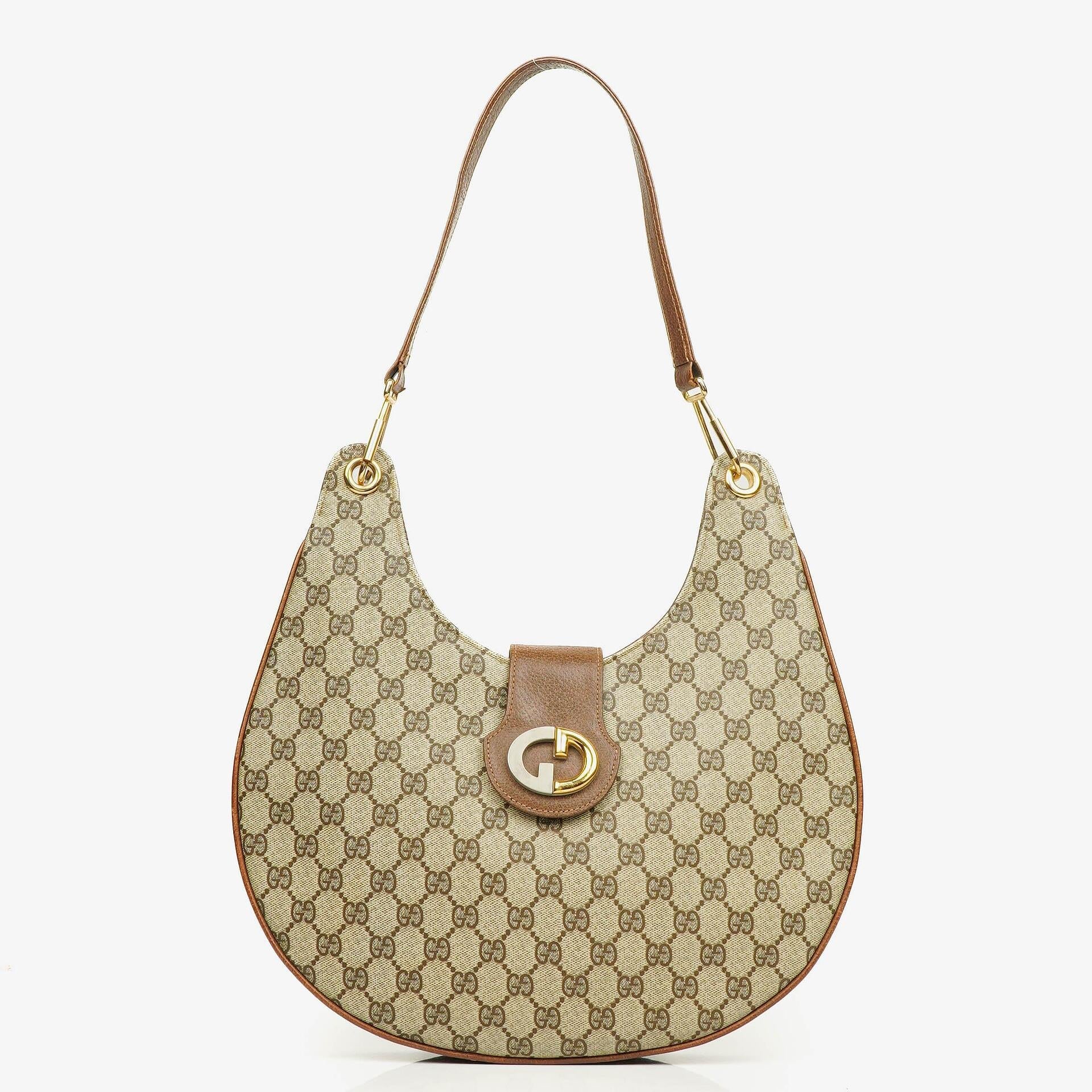 Gucci Hobo Bag aus Monogram GG Supreme