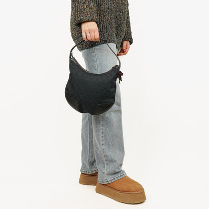 Gucci Monogram Princy Hobo Tasche