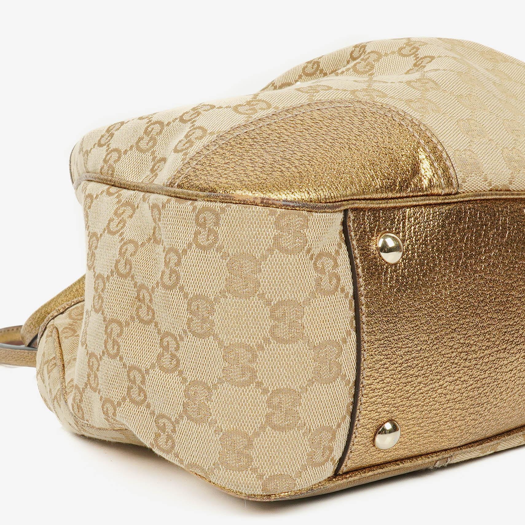 Gucci Monogram Princy Hobo Tasche