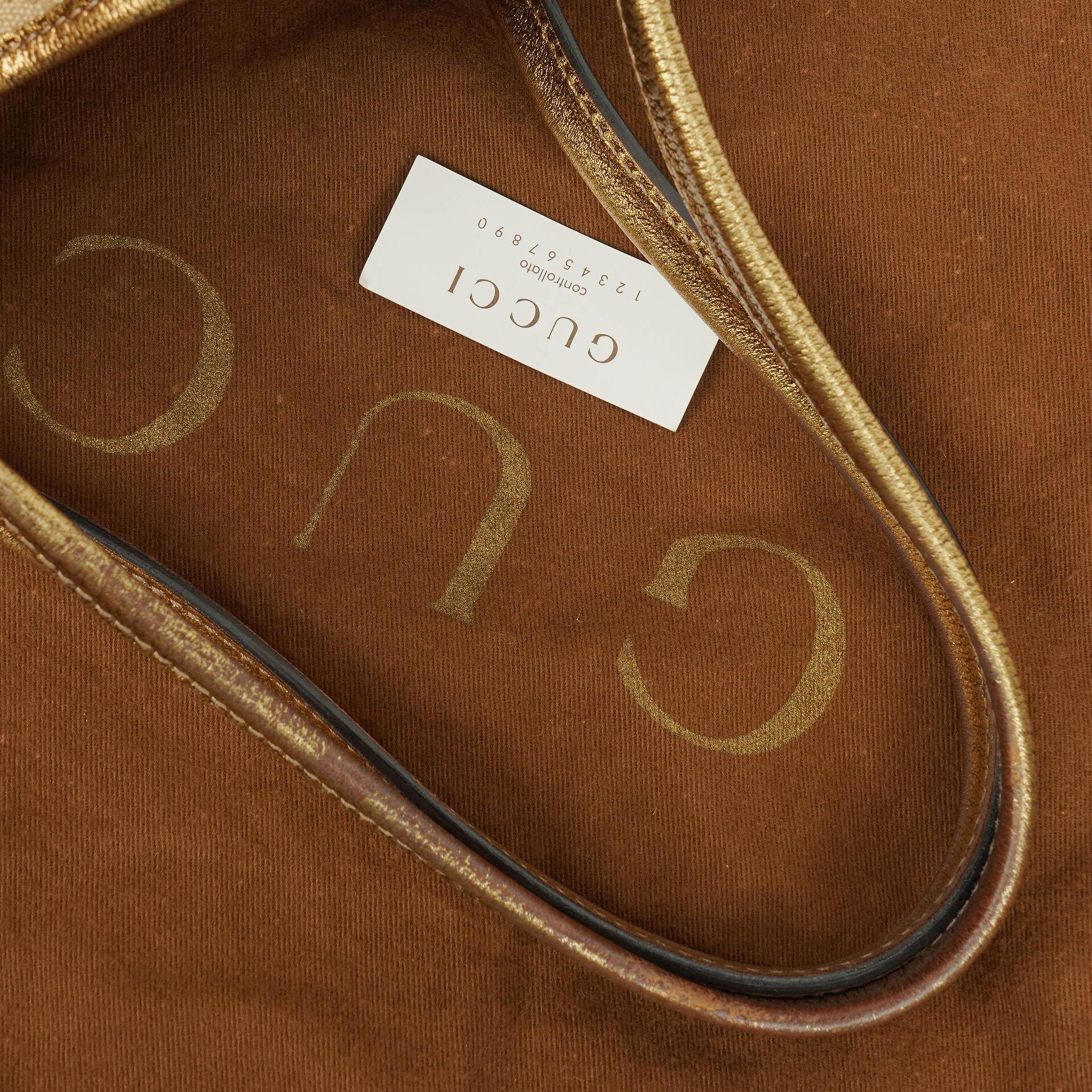 Gucci Monogram Princy Hobo Tasche