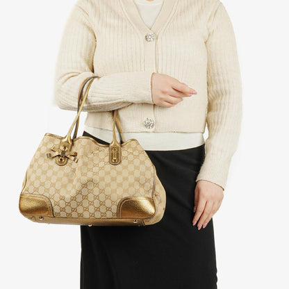 Gucci Monogram Princy Hobo Tasche