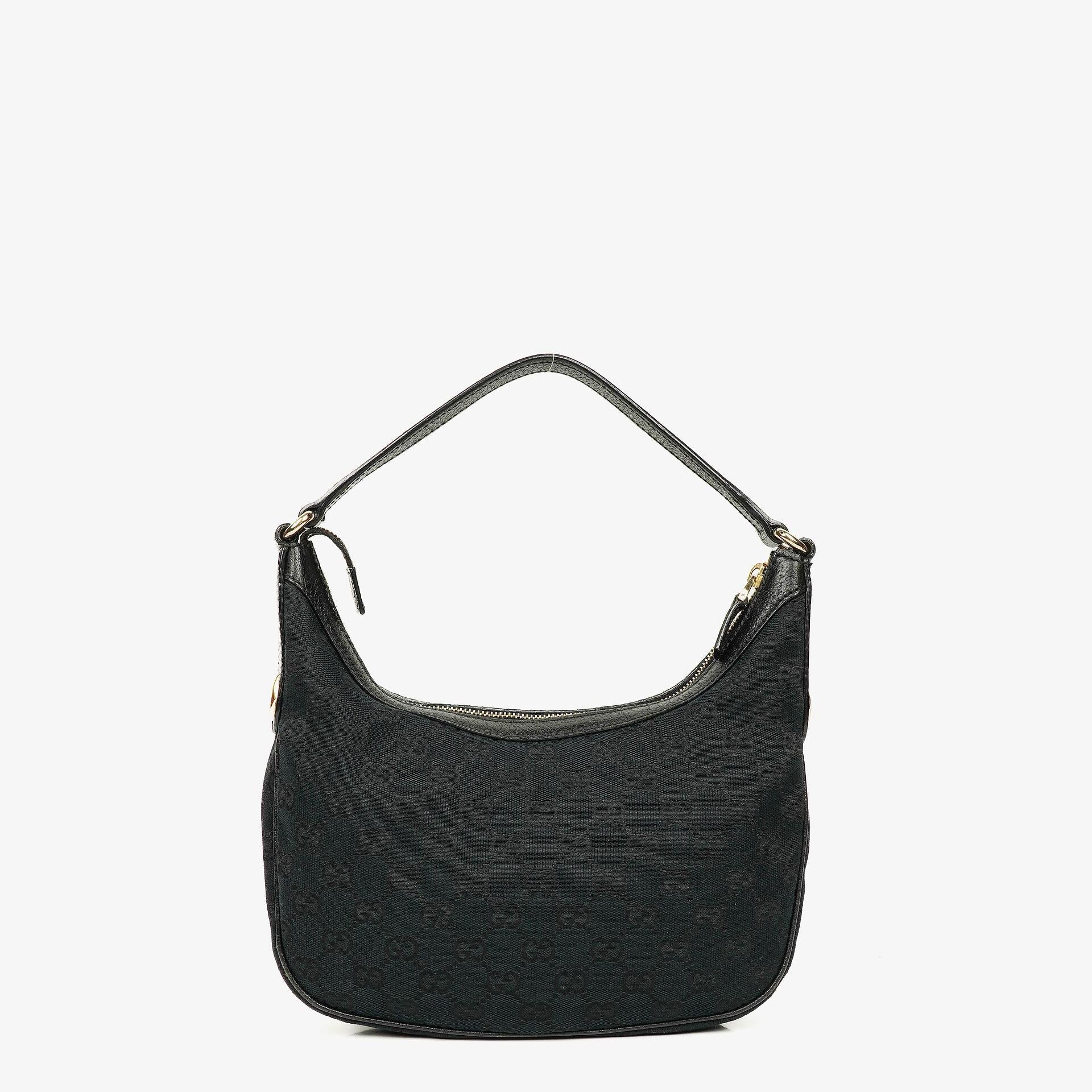 Gucci Hobo Schultertasche aus navy GG Canvas