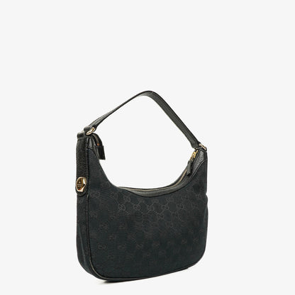Gucci Hobo Schultertasche aus navy GG Canvas