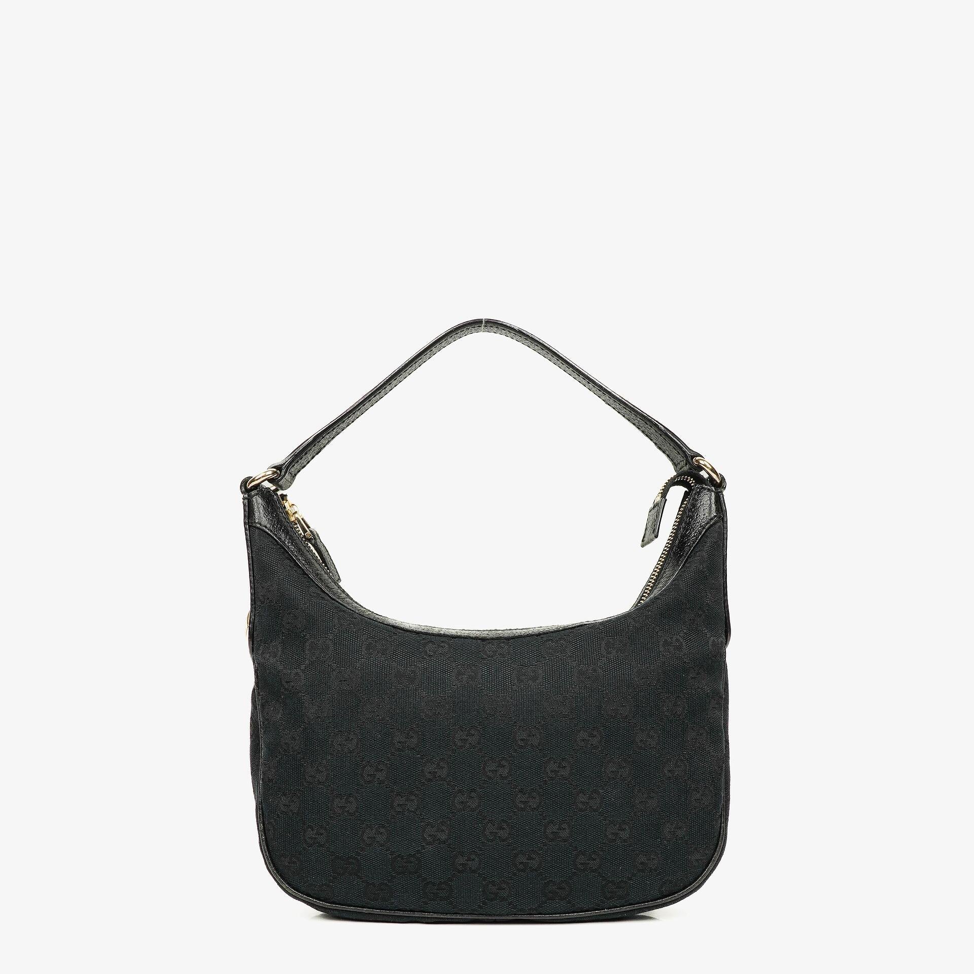Gucci Hobo Schultertasche aus navy GG Canvas