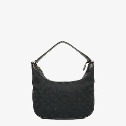 Gucci Hobo Schultertasche aus navy GG Canvas
