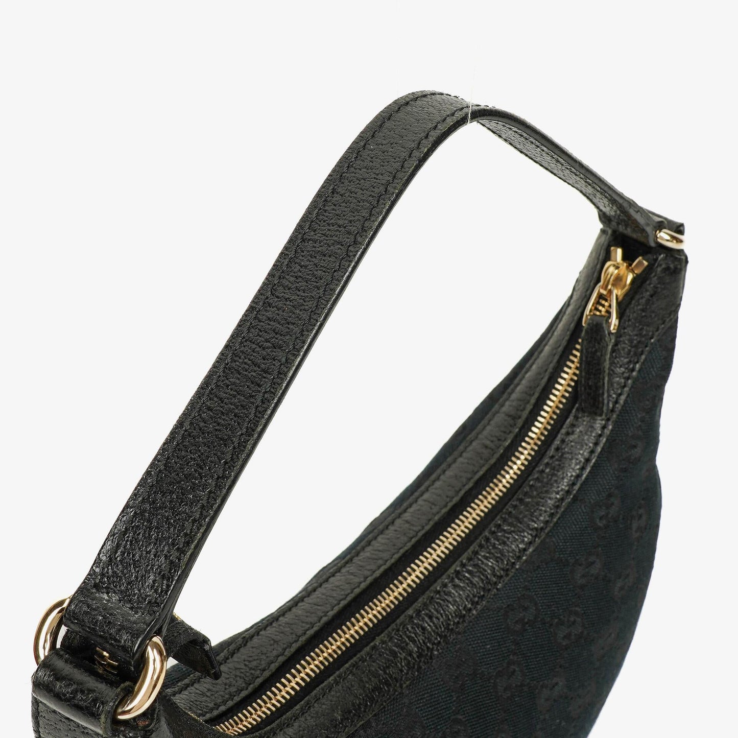 Gucci Hobo Schultertasche aus navy GG Canvas