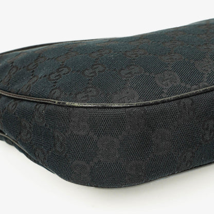 Gucci Hobo Schultertasche aus navy GG Canvas