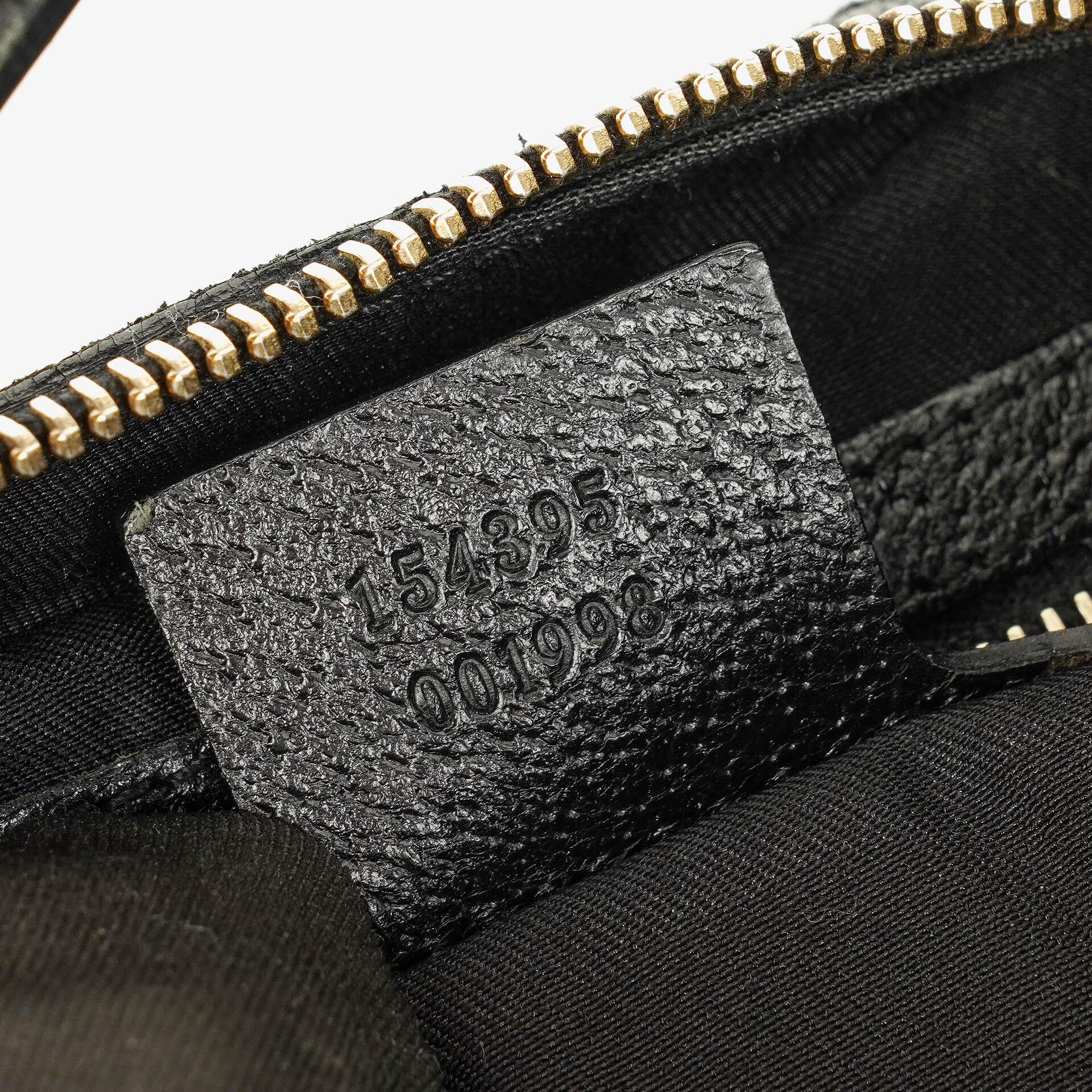 Gucci Hobo Schultertasche aus navy GG Canvas