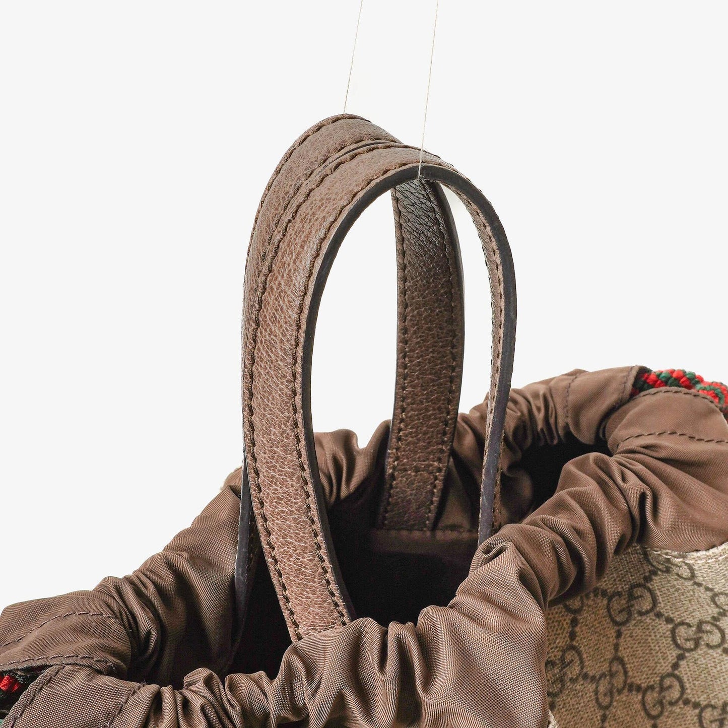 Gucci Neo Vintage Drawstring Rucksack mit Henkel