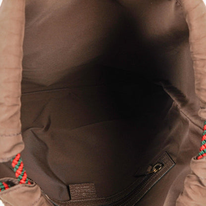Gucci Neo Vintage Drawstring Rucksack mit Henkel