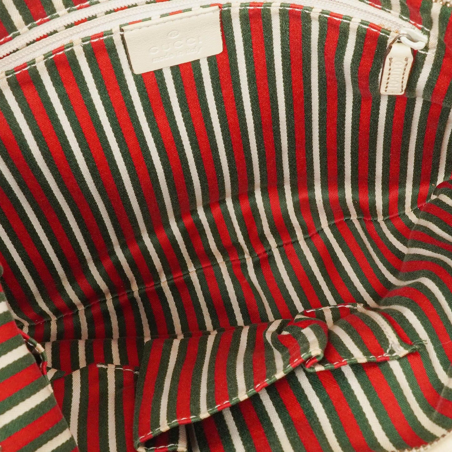 Gucci New Britt mittelgroße Halbmond-Hobo-Tasche mit Monogramm