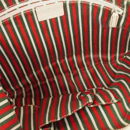 Gucci New Britt mittelgroße Halbmond-Hobo-Tasche mit Monogramm