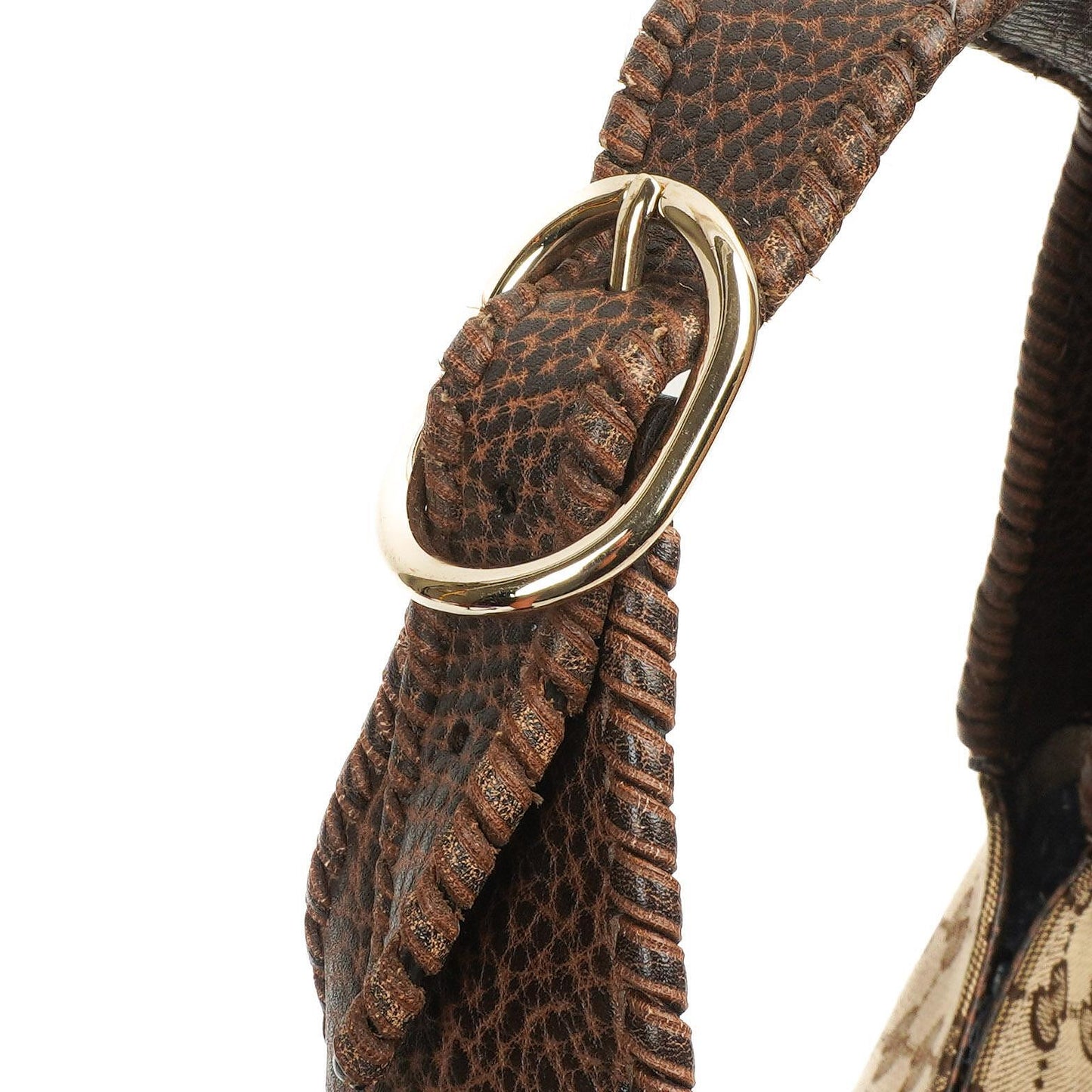 Gucci New Jackie Medium Hobo Bag GG Monogram Braun