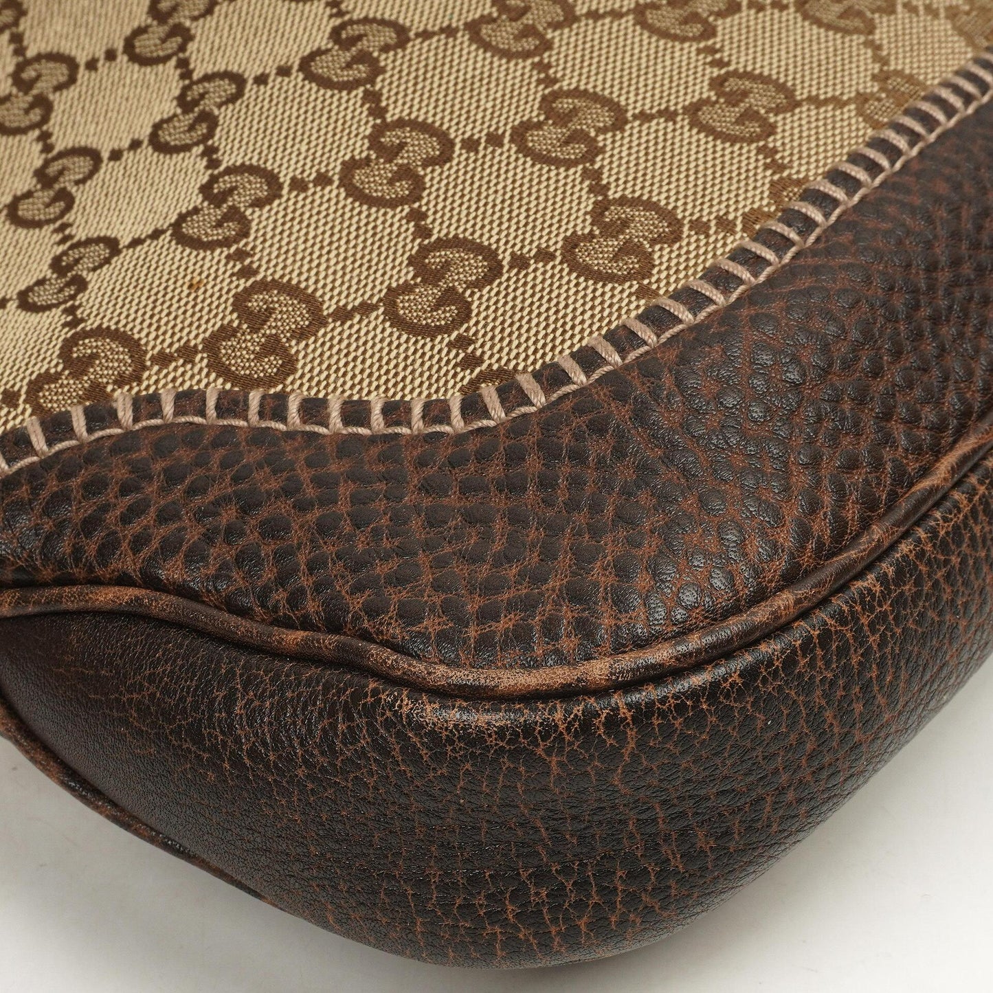 Gucci New Jackie Medium Hobo Bag GG Monogram Braun