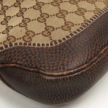 Gucci New Jackie Medium Hobo Bag GG Monogram Braun