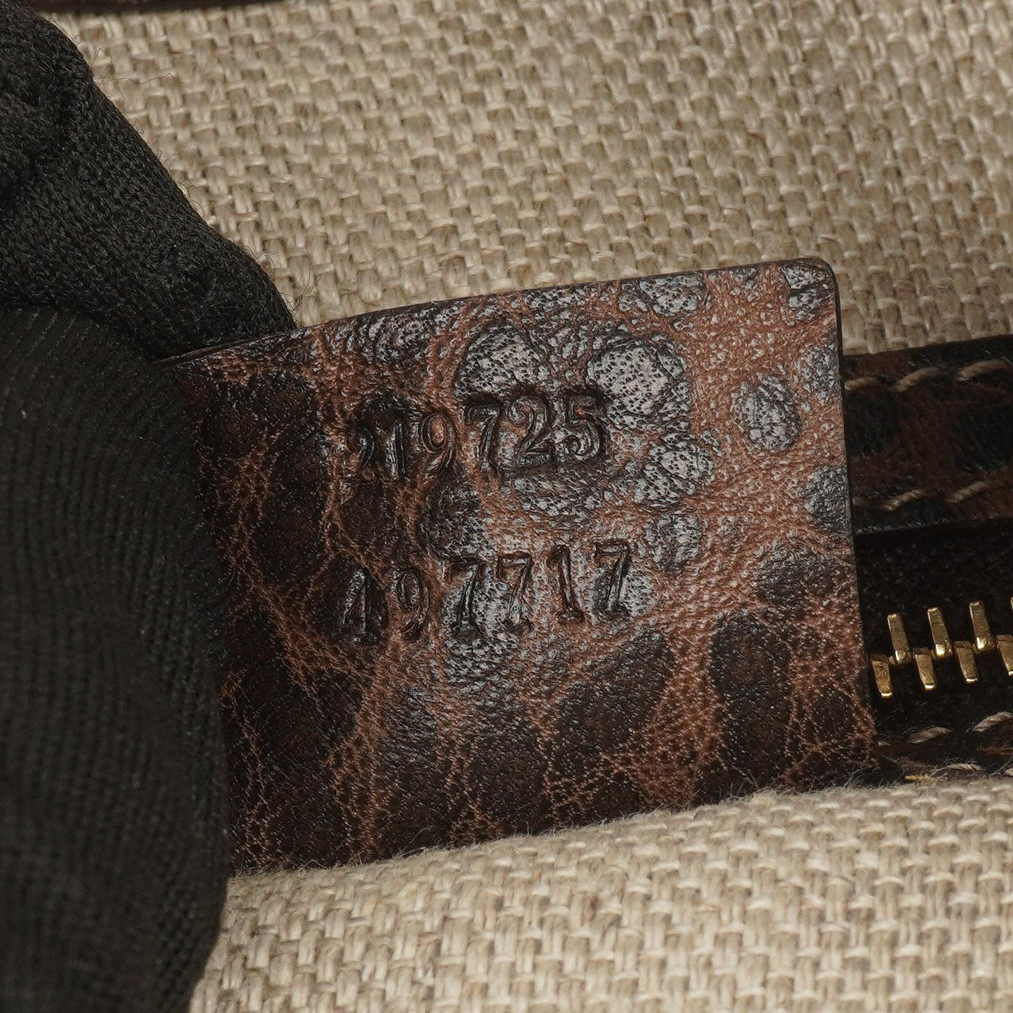 Gucci New Jackie Medium Hobo Bag GG Monogram Braun