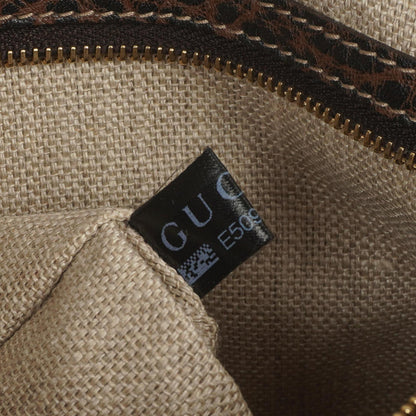 Gucci New Jackie Medium Hobo Bag GG Monogram Braun
