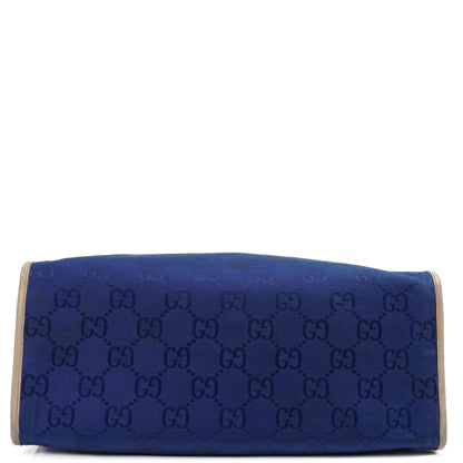 Gucci Off The Grid Tote Tasche Orient Blau GG Econyl Nylon Monogram Groß