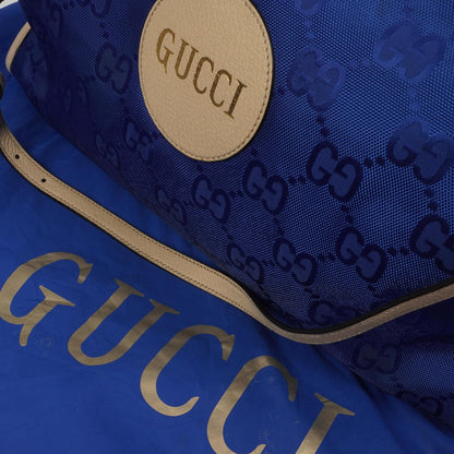 Gucci Off The Grid Tote Tasche Orient Blau GG Econyl Nylon Monogram Groß