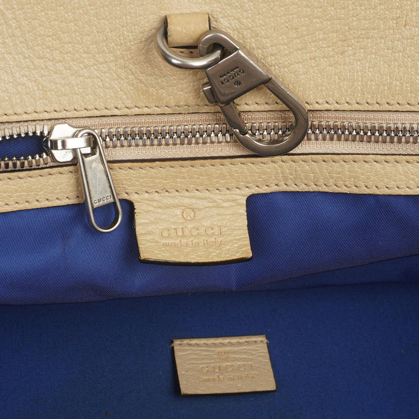 Gucci Off The Grid Tote Tasche Orient Blau GG Econyl Nylon Monogram Groß