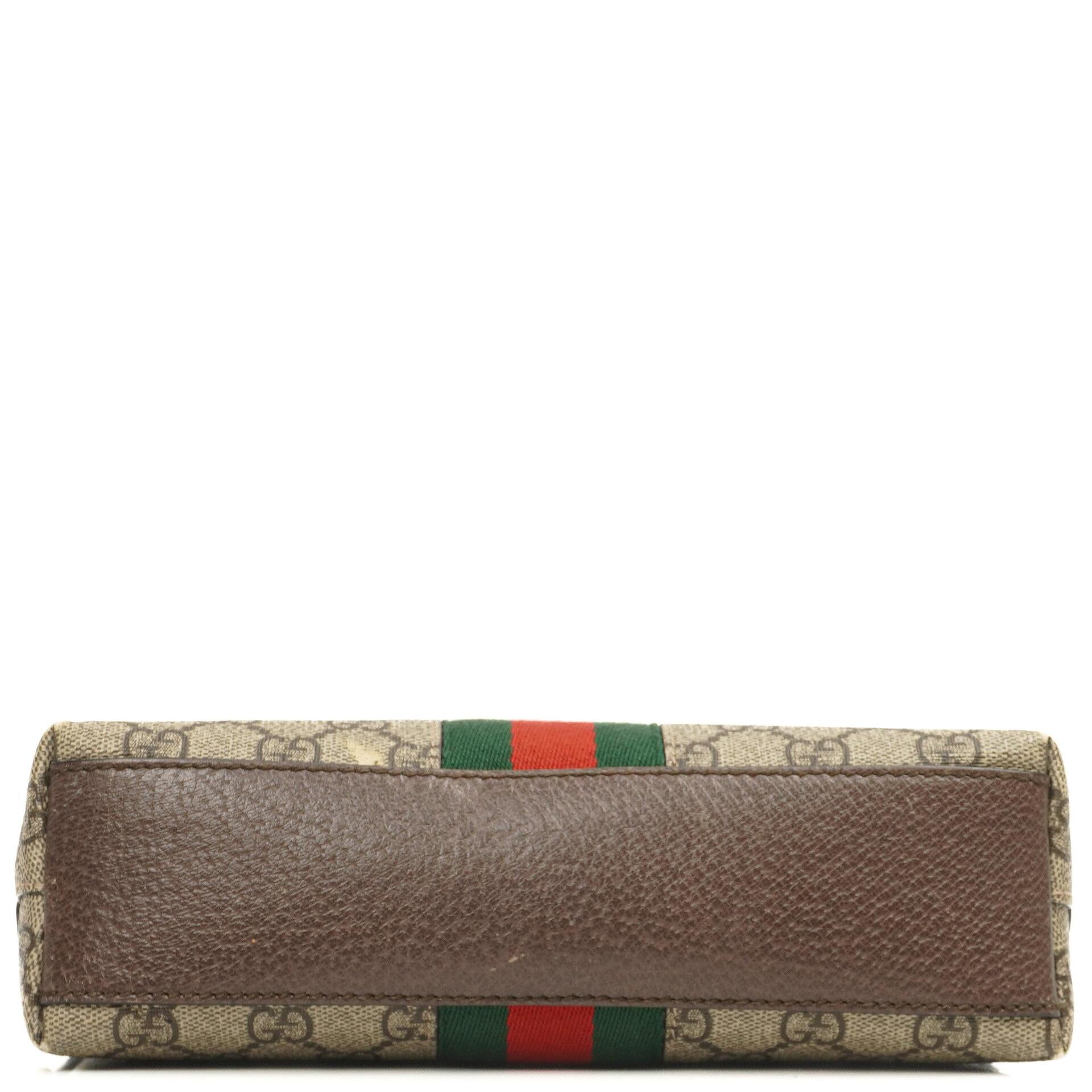 Gucci Ophidia Dome Kleine Web GG Supreme Monogram Schultertasche