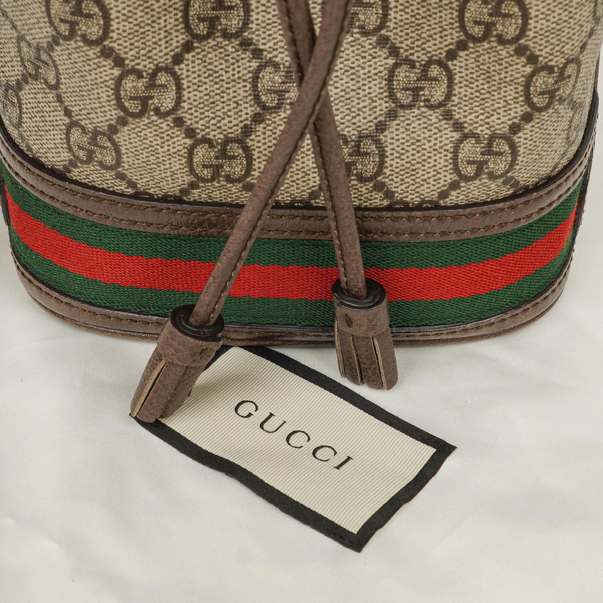 Gucci Ophidia Mini GG Web Beuteltasche
