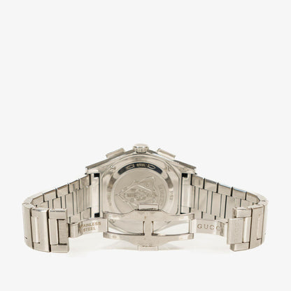 Gucci Pantheon Chronograph aus Edelstahl