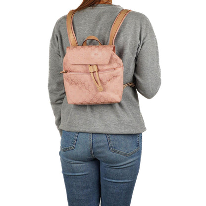 Gucci Pink GG Canvas Monogram Rucksack
