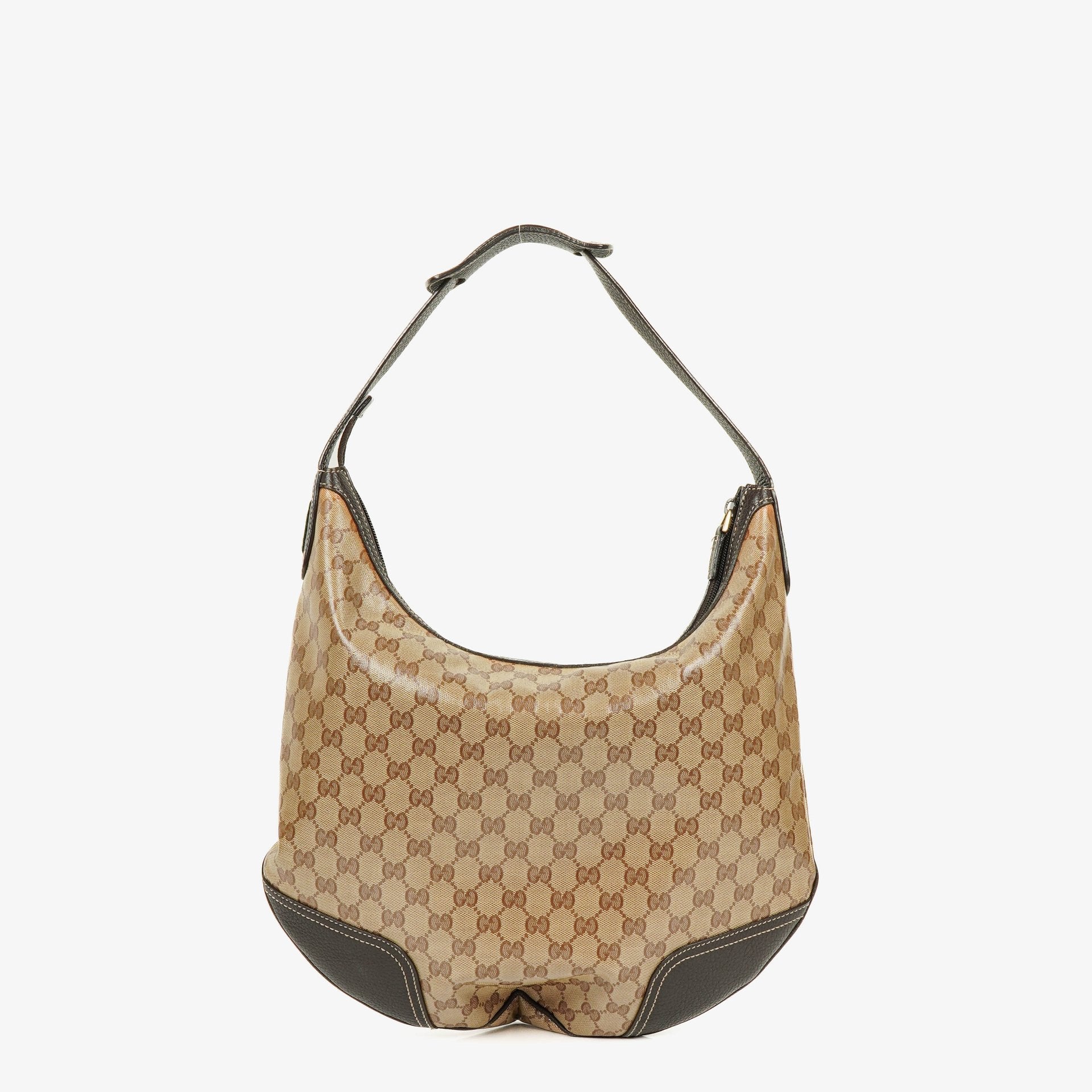 Gucci Princy Hobo Bag aus GG Crystal beschichtetem Canvas