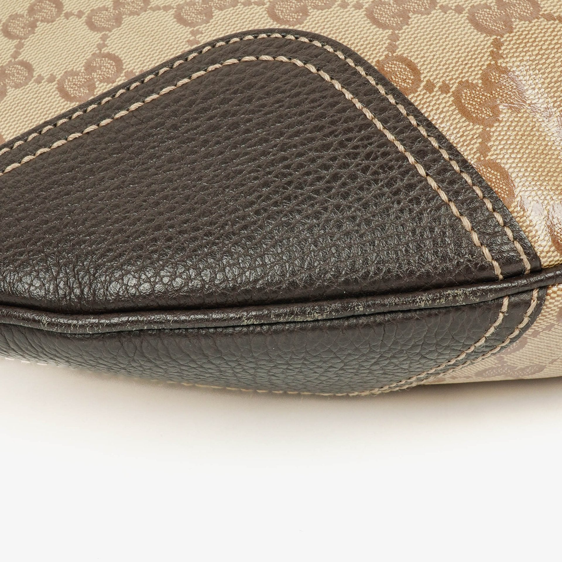 Gucci Princy Hobo Bag aus GG Crystal beschichtetem Canvas