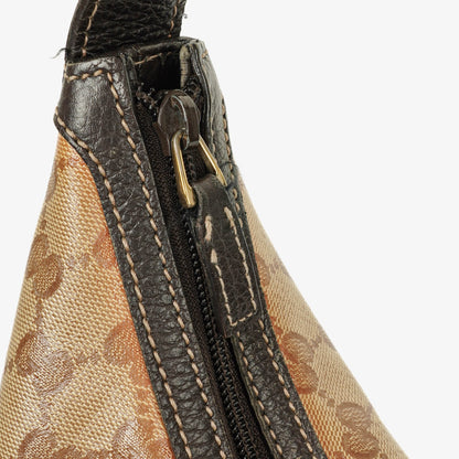Gucci Princy Hobo Bag aus GG Crystal beschichtetem Canvas