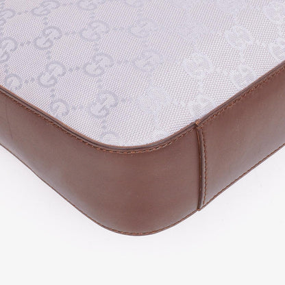 Gucci Lila GG Canvas Schulter-Hobo-Tasche