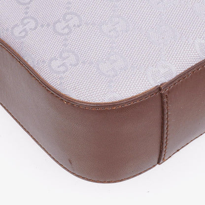 Gucci Lila GG Canvas Schulter-Hobo-Tasche
