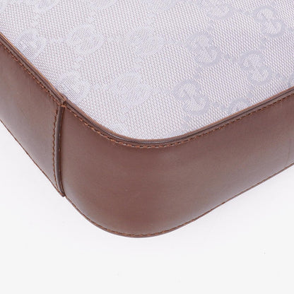 Gucci Lila GG Canvas Schulter-Hobo-Tasche