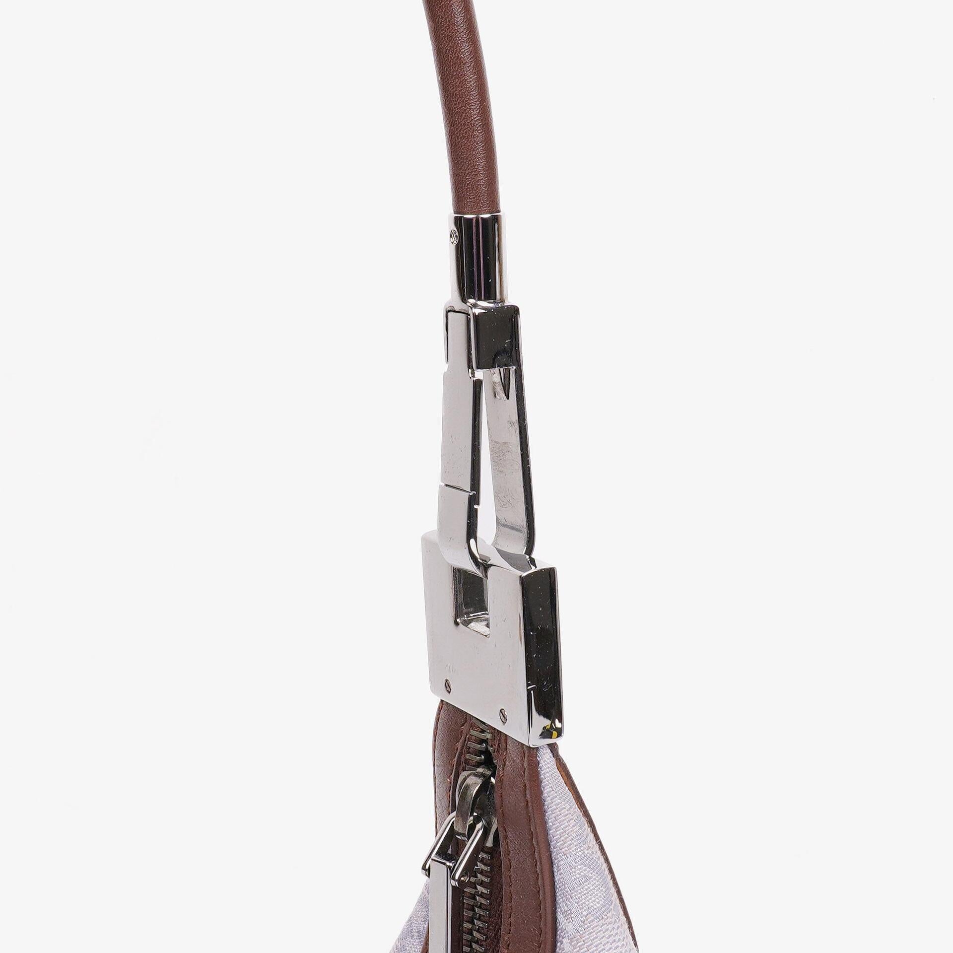Gucci Lila GG Canvas Schulter-Hobo-Tasche