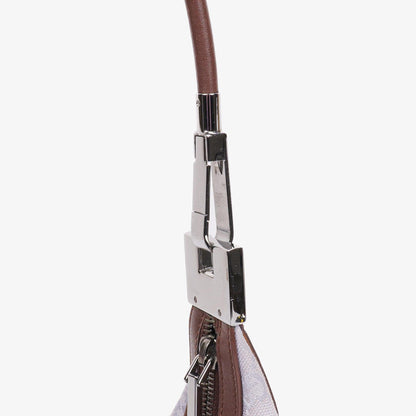 Gucci Lila GG Canvas Schulter-Hobo-Tasche