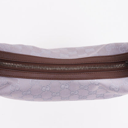 Gucci Lila GG Canvas Schulter-Hobo-Tasche