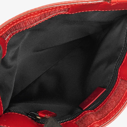 Gucci Schultertasche aus rotem GG Canvas