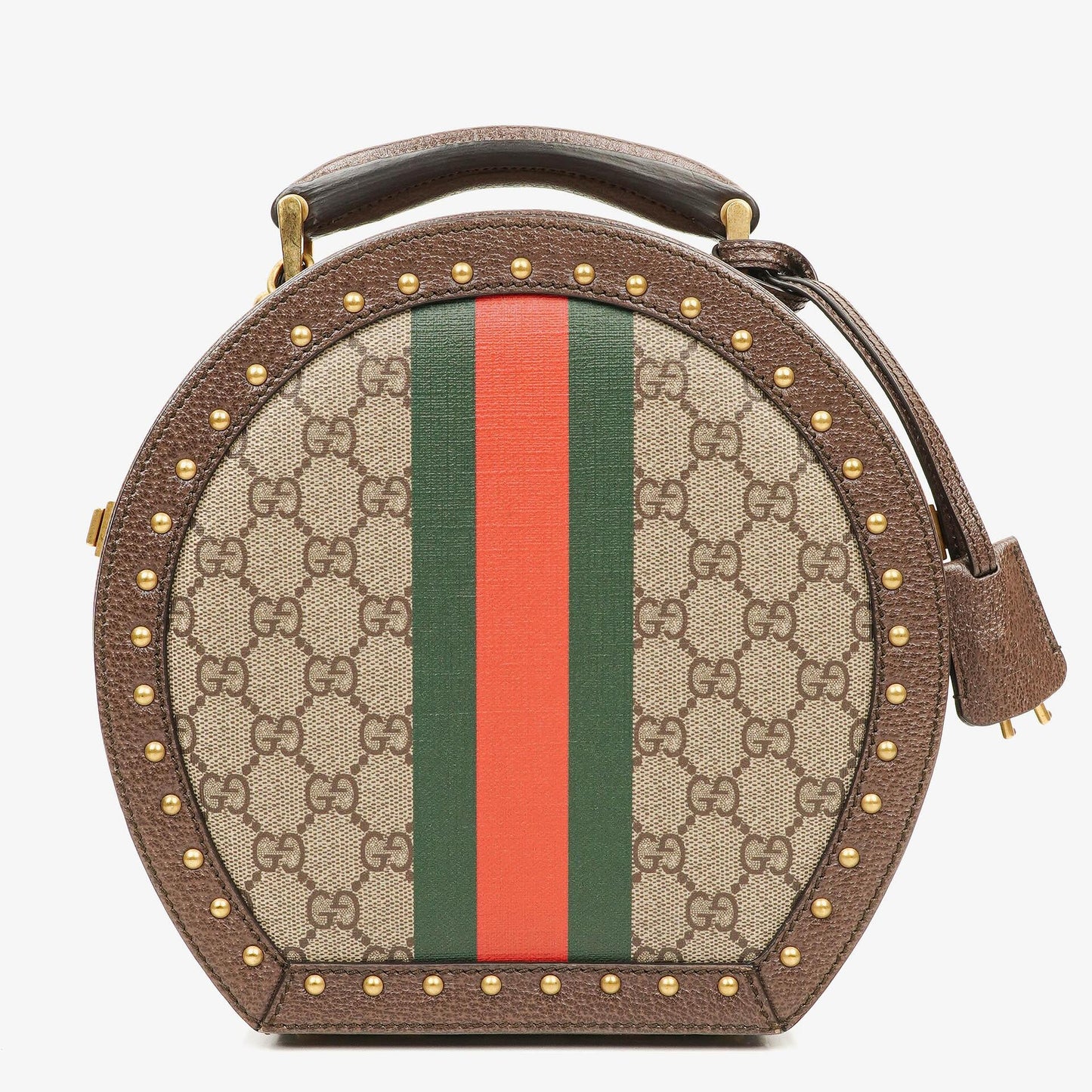 Gucci Savoy Extra Small Hutkoffer aus Web GG Supreme Canvas