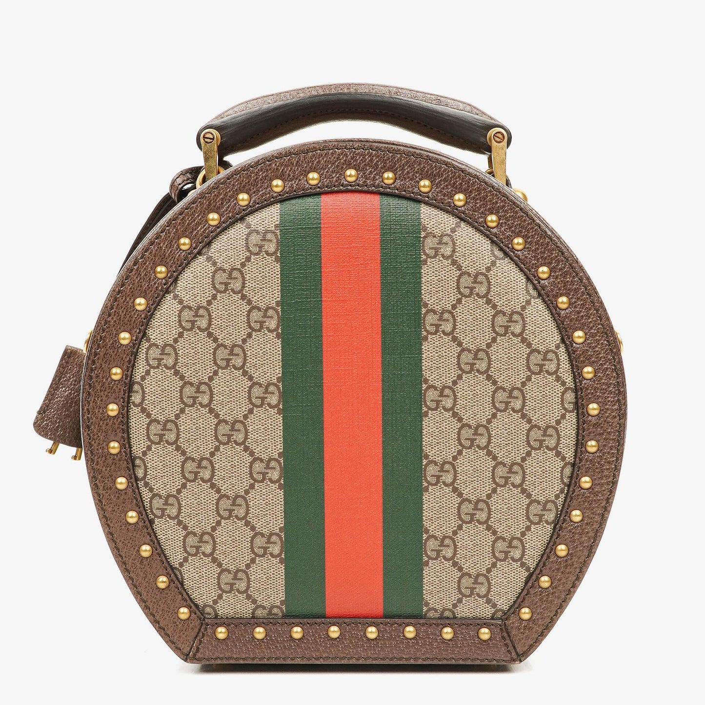Gucci Savoy Extra Small Hutkoffer aus Web GG Supreme Canvas