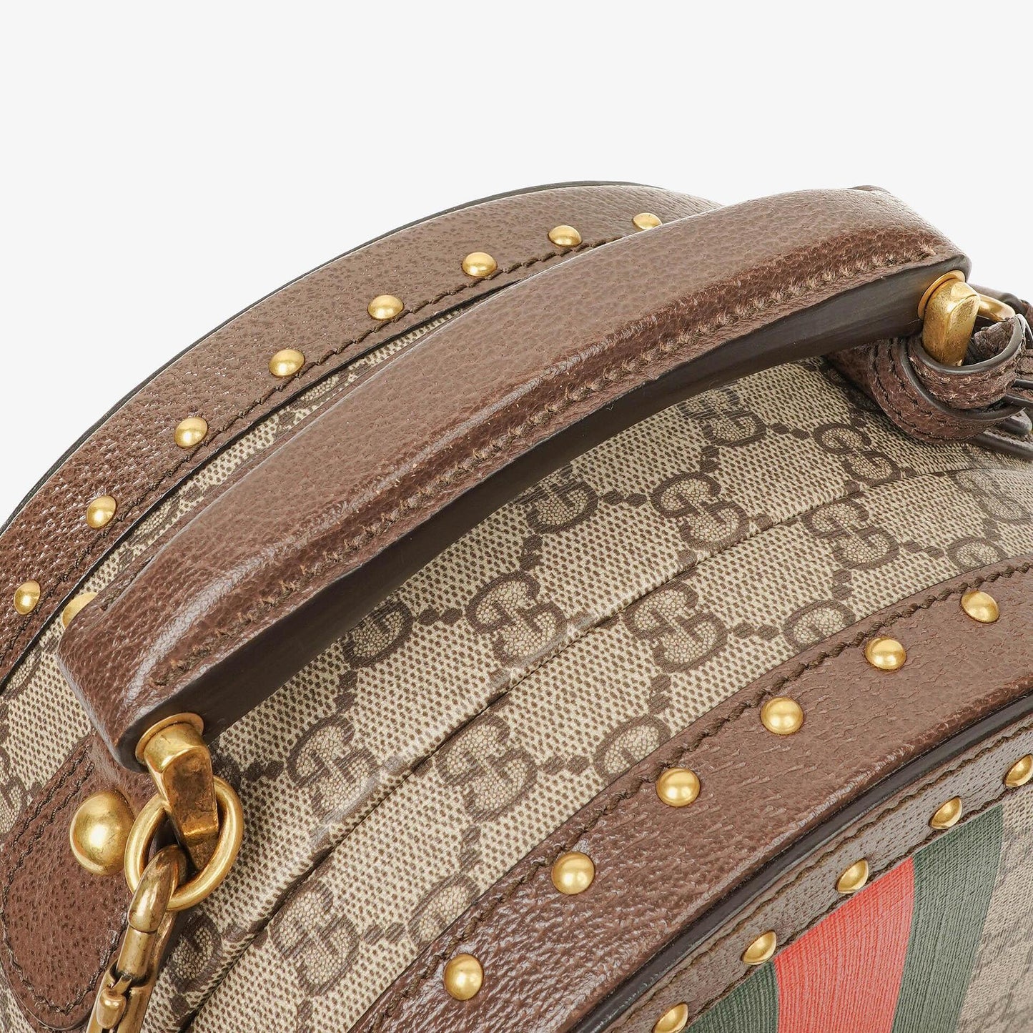 Gucci Savoy Extra Small Hutkoffer aus Web GG Supreme Canvas