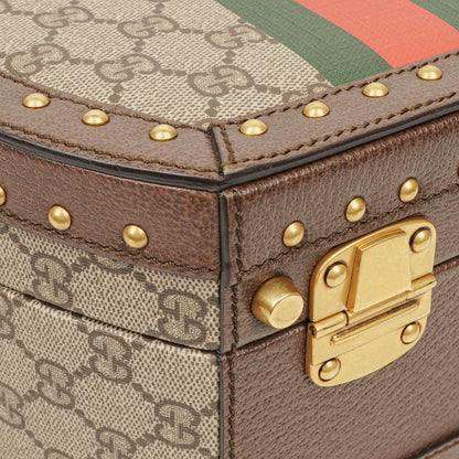 Gucci Savoy Extra Small Hutkoffer aus Web GG Supreme Canvas