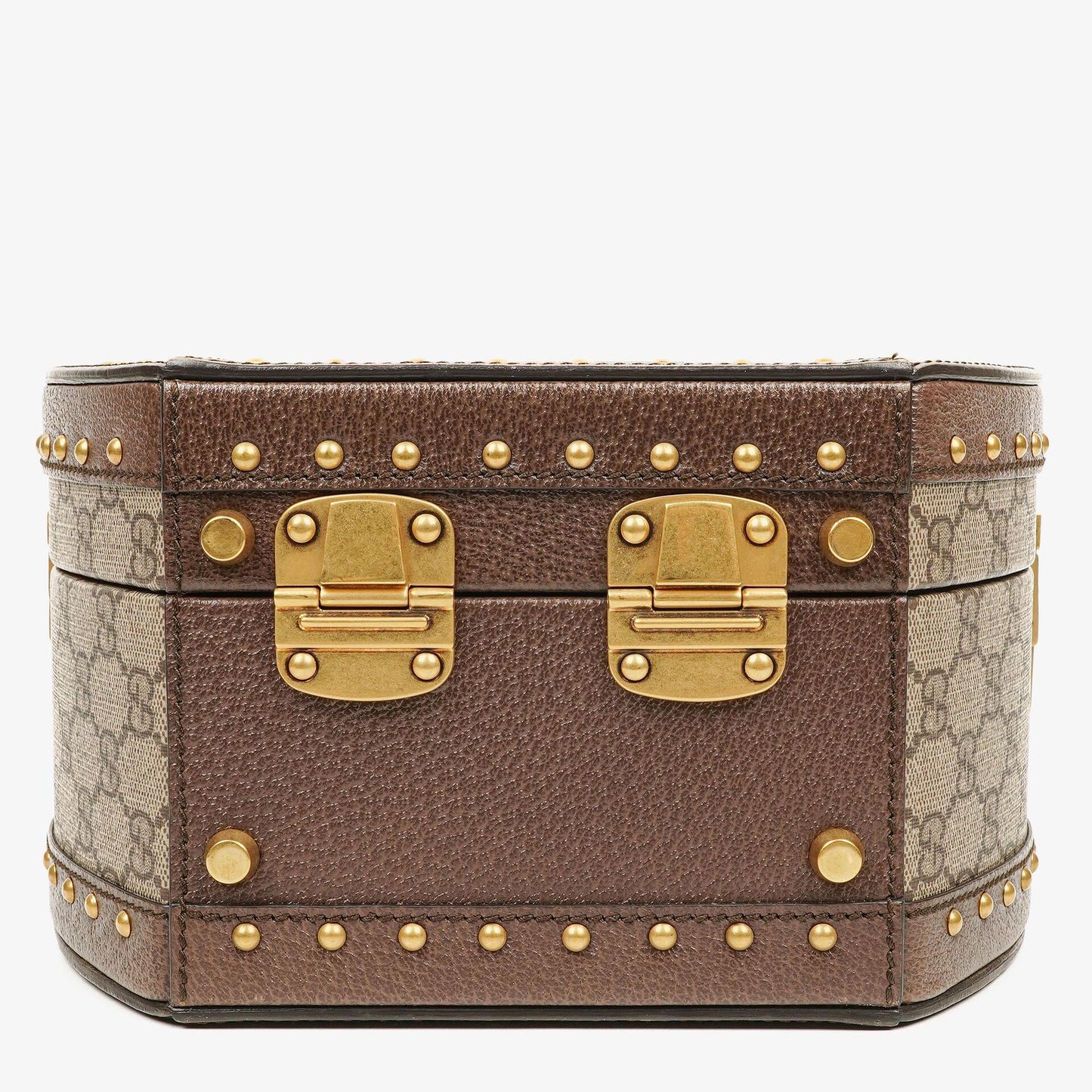 Gucci Savoy Extra Small Hutkoffer aus Web GG Supreme Canvas