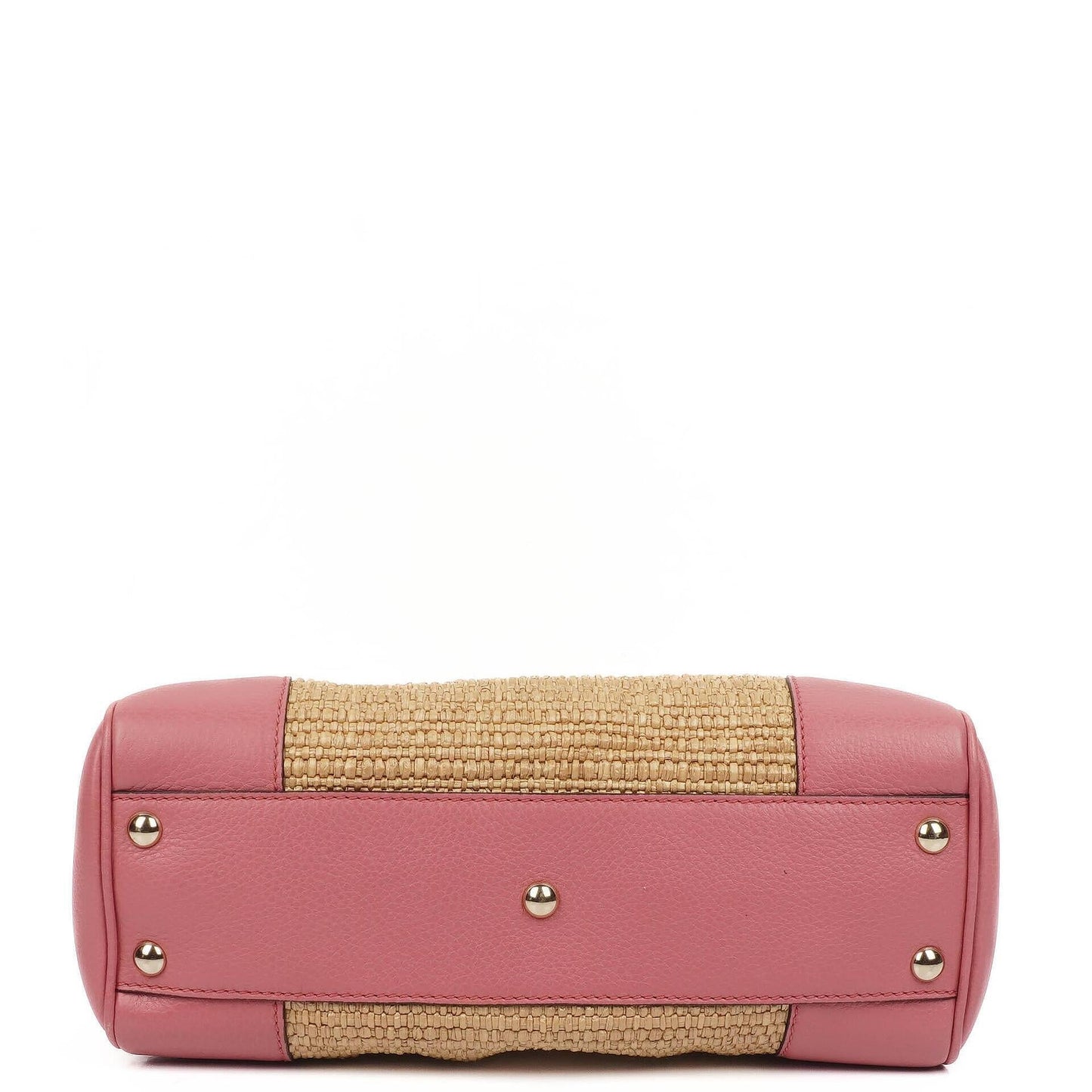 Gucci Shopper Bamboo Raffia Tote Tasche