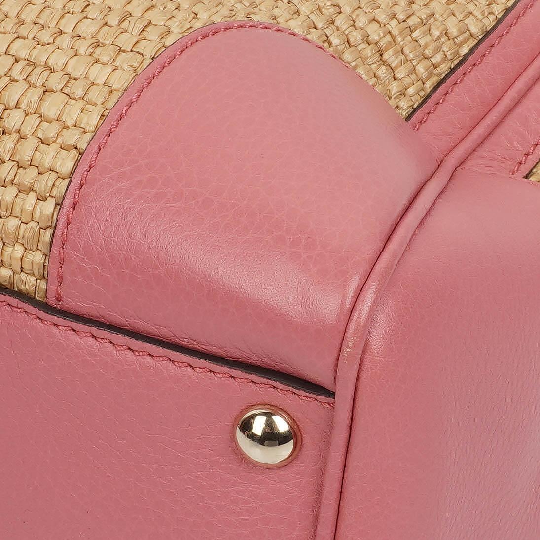 Gucci Shopper Bamboo Raffia Tote Tasche