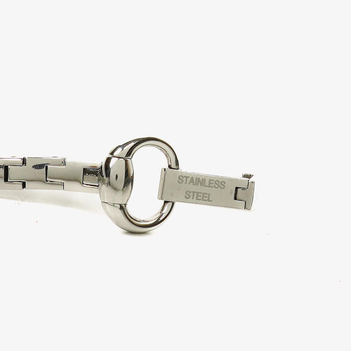 Gucci 109 Damenarmbanduhr aus silberfarbenem Edelstahl
